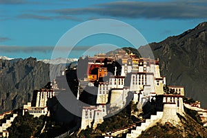 The Potala Palace in Lhasa