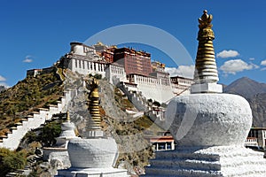 Potala palace in Lhasa, Tibet