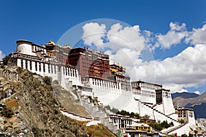 Potala Palace at Lhasa, Tibet photo