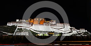 The Potala Palace in Lhasa, Tibet