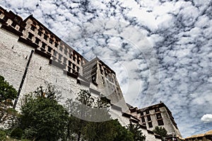 The Potala Palace in Lhasa, Tibet