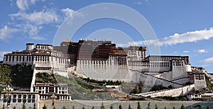 Potala palace in the morning