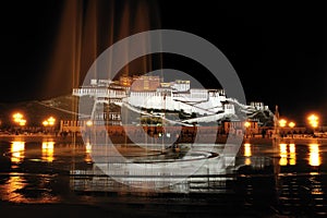 Potala Palace Night