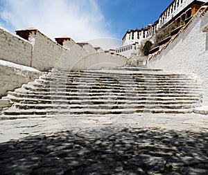 The potala palace stair