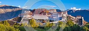 Potala palace in Tibet of China