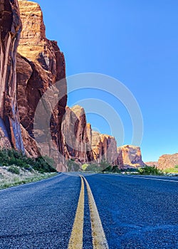 Potash Road near Moab, Utah