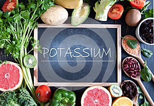 Potassium rich diet