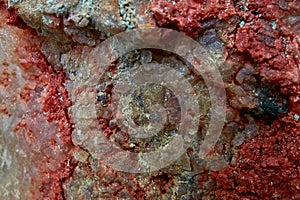 Potassium salt stone texture