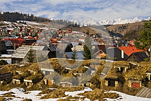 Potato cellars in Liptovska Teplicka village