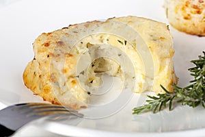 Potato and Cheese Souffle