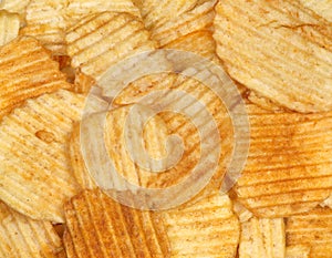 Potato Chips Background
