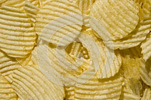 Potato Chips Background