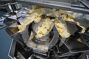 Potato chips factory