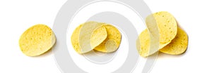 Potato Chips Isolated