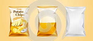 Potato chips package design