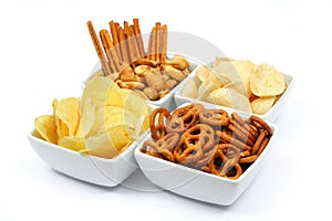 Potato chips and snacks