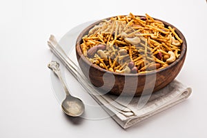 Potato Chivda or Falahari Namkeen or Aloo Chiwda, Indian Fasting Food