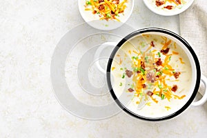 Potato creamy soup