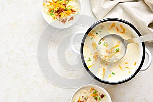 Potato creamy soup