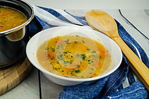 Potato creme soup