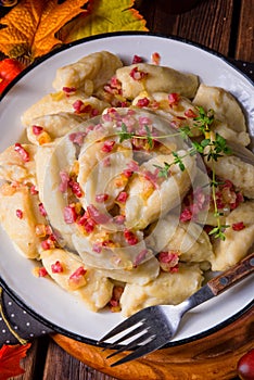 Potato dumpling originating from Poland