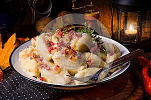 Potato dumpling originating from Poland