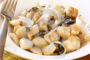 Potato Gnocchi with Sage Butter