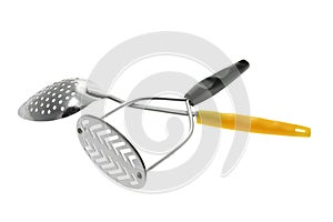 Potato Masher and Slotted Spoon photo