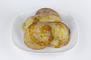 Potato pancake or Kartoffelpuffer