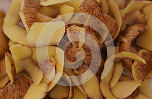Potato peelings