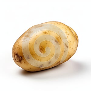 Potato Png Isolated On White Background - Petzval 85mm F22 Style photo