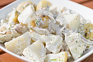 Potato Salad with Shallots