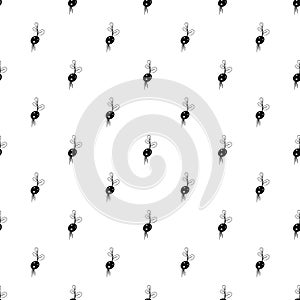 Potato seed pattern, simple style