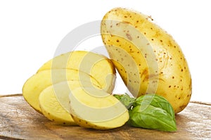 Potato sliced