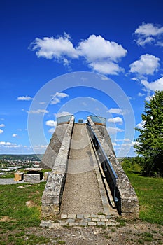 Potato tower near Randersacker