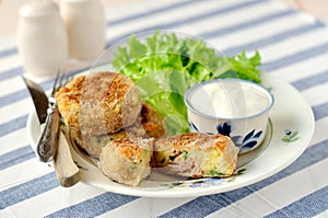 Potato and Tuna Cakes