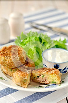 Potato and Tuna Cakes