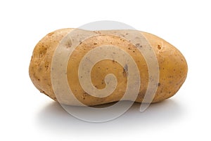 Potatoe on white