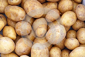 Potatoes background