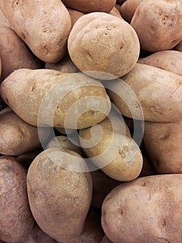 Potatoes background texture