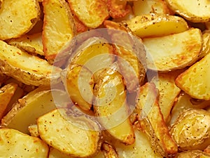 potatoes baked in the oven