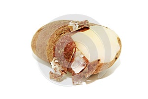 Potatoes boiled in their jackets