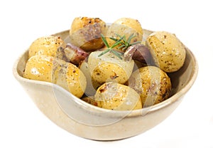 Potatoes bowl.