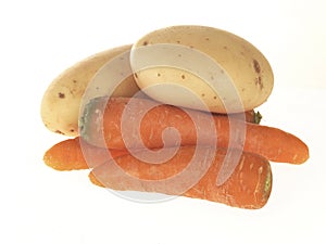 Potatoes and Carrots