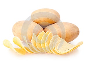 Potatoes and chips