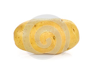 Potatoes isolated on white