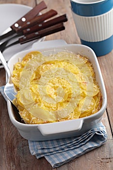 Potatoes a la dauphinoise