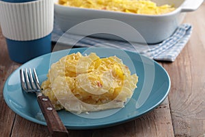 Potatoes a la dauphinoise