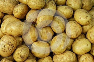 Potatoes at a local ourdoor market in Metro Manila, Philippines