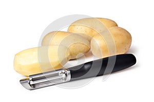 Potatoes and Peeler